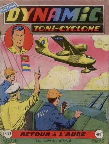 Scan de la Couverture Dynamic Toni Cyclone n 77